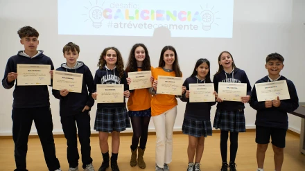 Los equipos ganadores en el desafío científico en el Parque Tecnológico de Galicia