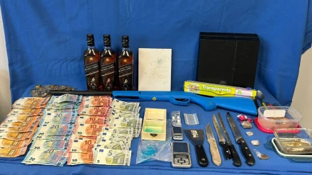 Policía Nacional desmantela un punto de venta de droga en la zona de “Las Ochenta”