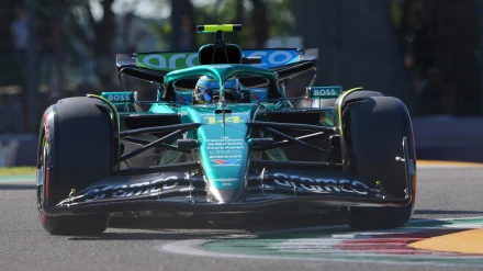 Fernando Alonso, en el GP Emilia Romaña