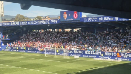 Imagen del Toralín antes del Ponferradina-Cultural Leonesa