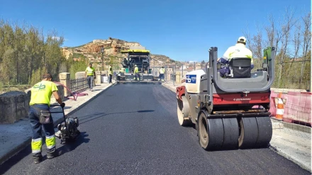 El puente medieval de San Esteban de Gormaz se reabrió el pasado 7 de mayo tras dos meses de obras
