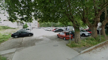 Aparcamiento del Sánchez Aguilera, en Ferrol