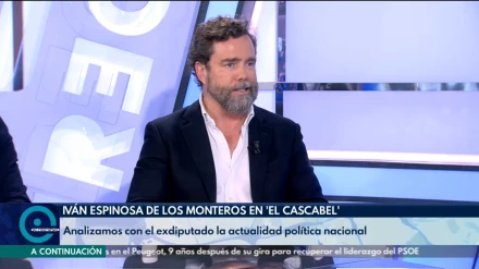 Iván Espinosa de los Monteros, en 'El Cascabel'