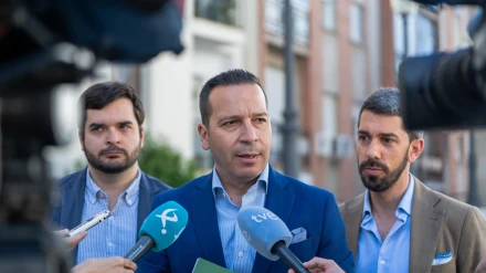 Óscar Fernández Calle, portavoz de Vox en la Asamblea de Extremadura