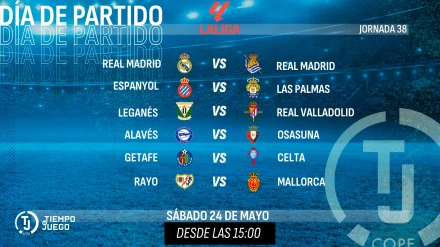 Tiempo de Juego previa última jornada