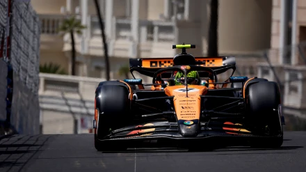 Norris, en el Gran Premio de Mónaco