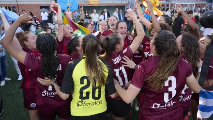 El DUX Logroño regresa a Primera, la élite del fútbol femenino español