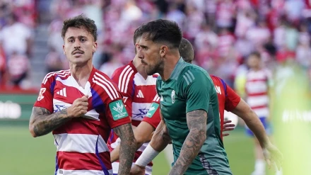 Ricard fue el autor del gol de la victoria del Granada frente al Castellón