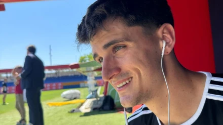 Pau Víctor, con la selección de Cataluña