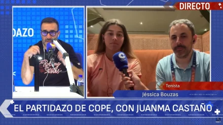 Jéssica Bouzas, en El Partidazo de COPE