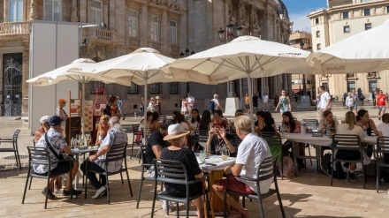Turistas en Cartagena
