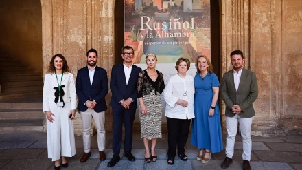 La consejera de Cultura, Patricia del Pozo (4i), ha asistido a la presentación de la exposición sobre Santiago RusiñolCULTURA ANDALUCÍA ESPAÑA EUROPA GRANADA AUTONOMÍASJUNTA