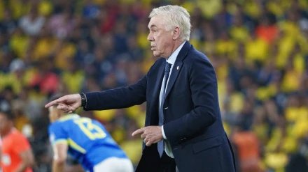 Debut, con empate sin goles, de Ancelotti en el banquillo de Brasil.