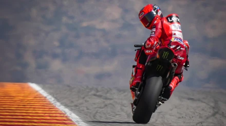 Marc Márquez sumó en Alcañiz una nueva victoria al sprint.