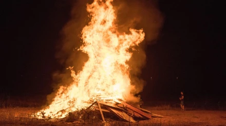 Una hoguera de San Juan