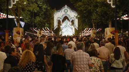Inauguración de la feria del Corpus