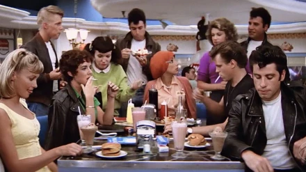 El batido de la película Grease