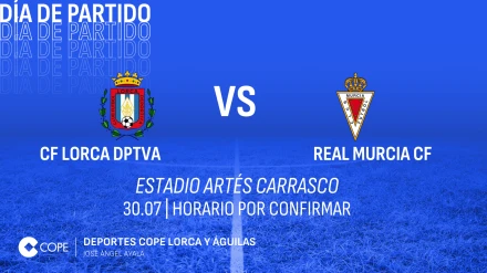 CF Lorca Deportiva - Real Murcia CF, primer amistoso cerrado de pretemporada para el equipo de Sebas López.