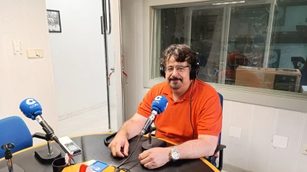 El portavoz de VOX, José Luis Rubió, en Cope Huesca