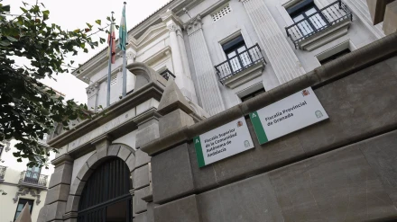 Sede de la Fiscalía Superior de la Comunidad Autónoma de Andalucía donde el consejero de Justicia y Administración Local y Función Pública, José Antonio Nieto, se ha reunido con la Fiscal Superior de Andalucía, Ana Tárrago a 01 de septiembre del 2022 en Granada