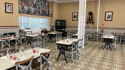 Interior de la Cocina Económica de Ferrol