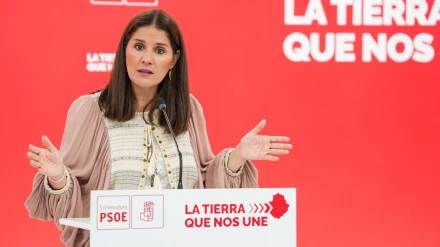 Isabel Gil Rosiña, portavoz del PSOe de Extremadura