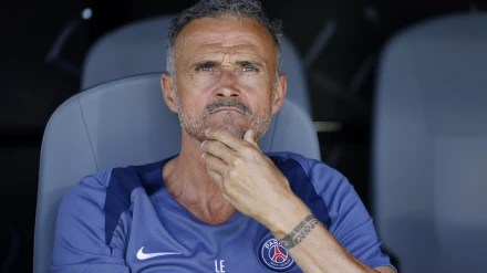 Luis Enrique, durante el Mundial de Clubes