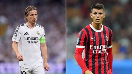 Luka Modric y Álvaro Morata, nombres propios en el mercado del fútbol italiano.