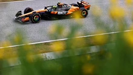 Lando Norris durante los entrenamientos libres del GP de Austria de Fórmula 1