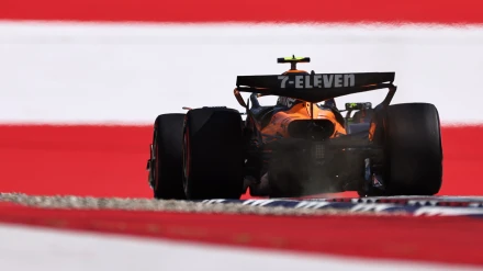 Norris, en la clasificación del Gran Premio de Austria