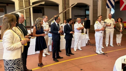 Entrega de  mando en la ESENGRA de Ferrol