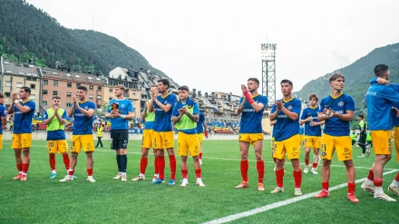 El Andorra vuelve a Segunda solo un año después.