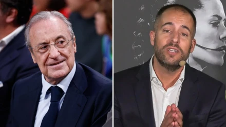 Florentino Pérez y Francisco Soto