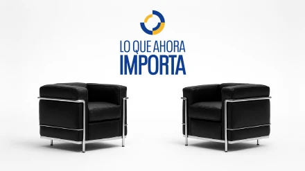 Set del videopodcat Lo que ahora importa