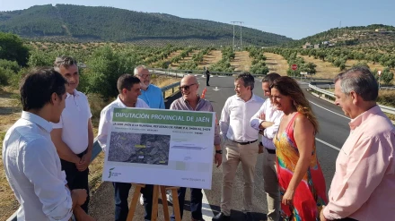 Inauguración de las actuaciones ejecutadas en la carretera JA-3200