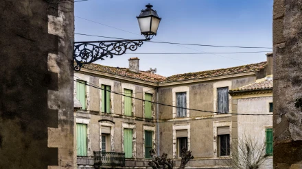 Casa en imagen de archivo