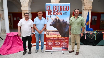 Presentación de la feria de Burgos de Osma (Soria)