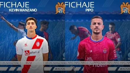 Kevin Manzano y Pipo, últimos fichajes del Águilas FC