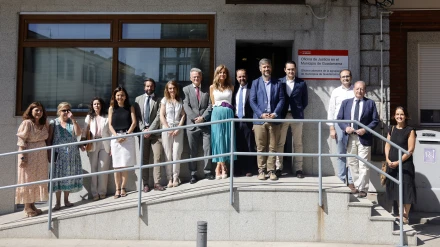 Visita institucional a la Oficina de Justicia en el Municipio de Guadarrama