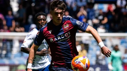 Xavi Grande, en un partido de la pasada temporada