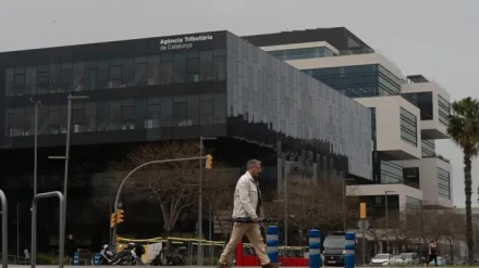 Exterior de la Agencia Tributaria de Cataluña