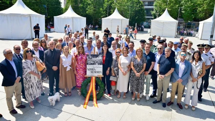 Gema Igual acusa al PSOE de usar el homenaje a Miguel Ángel Blanco para hacer un gesto político: “Vinieron para irse”