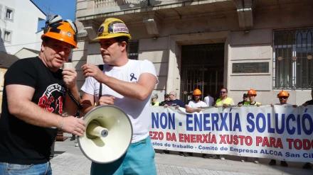 José Antonio Zan ante la Subdelegación del Gobierno