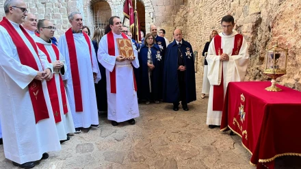 El Santo Cáliz vuelve a San Juan de la Peña