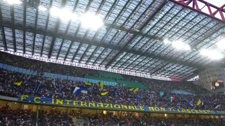 San Siro en un partido del Inter de Milán