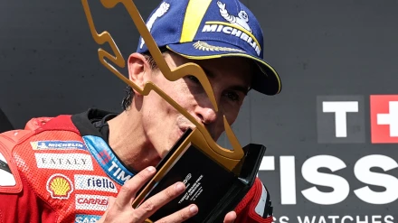 Marc Márquez, campeón del GP de República Checa