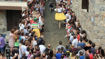 Pablo Muñoz, danzador de Anguiano: