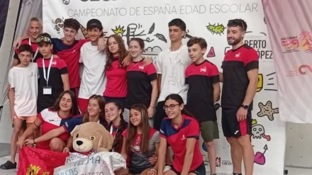 El equipo de Castilla-La Mancha que compitió en Cáceres. - Foto: FDMCLM