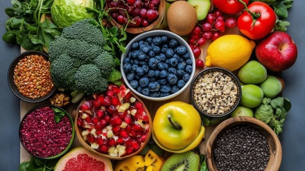 Las frutas y verduras aportan agua al cuerpo