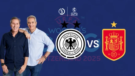 Partido de semifinales de la Eurocopa 2025 entre Alemania y España